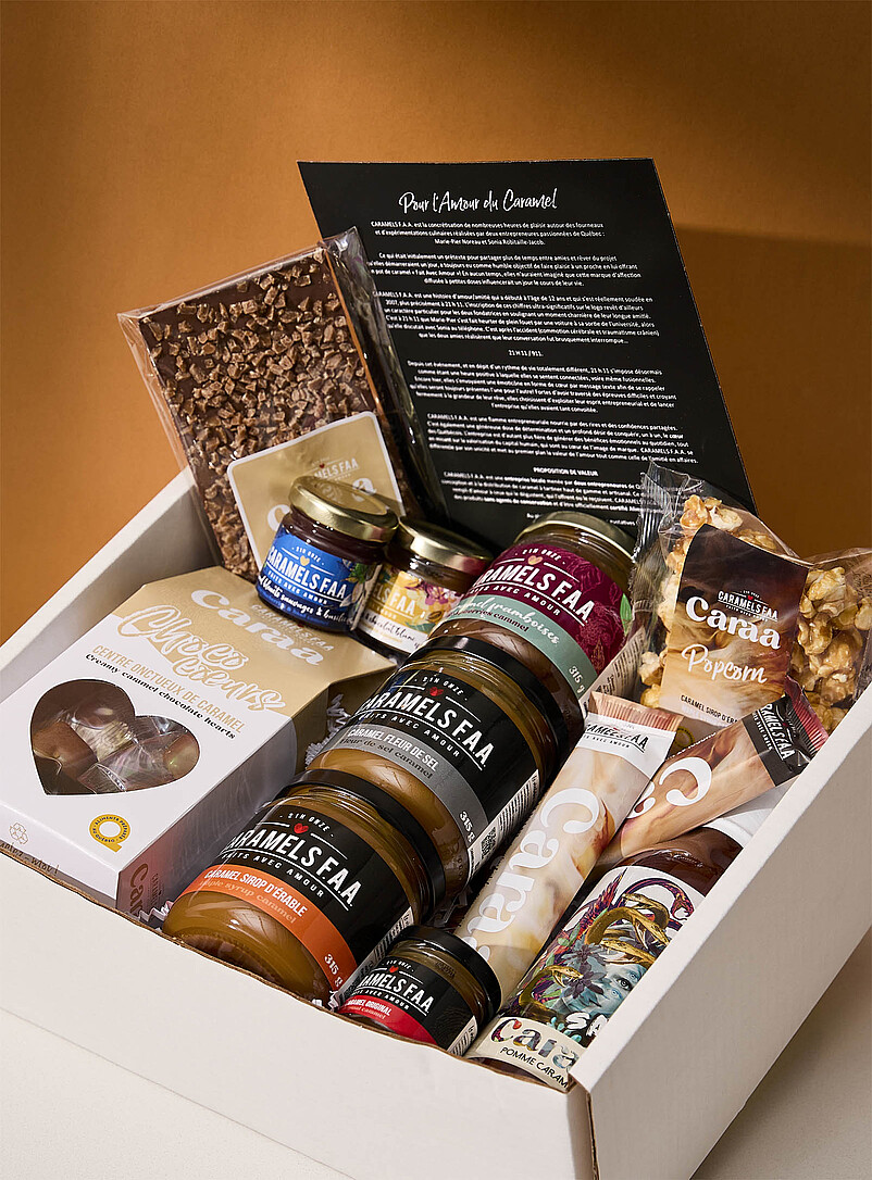 The Total Package gift box | Caramels F.A.A. | Preserves