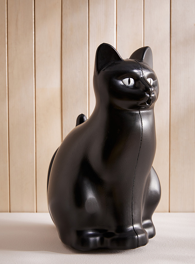 Simons Maison: L'arrosoir chat noir Noir