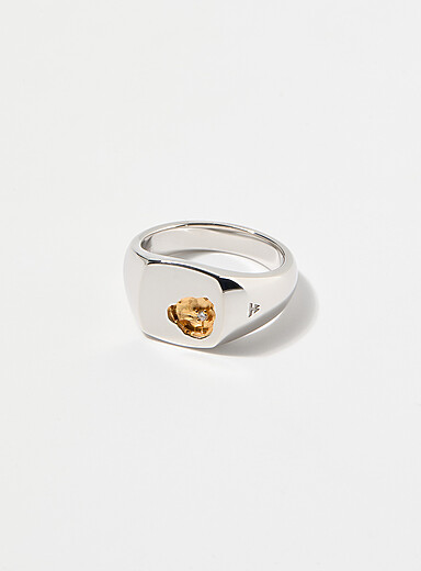 La bague chevali&egrave;re Mined
