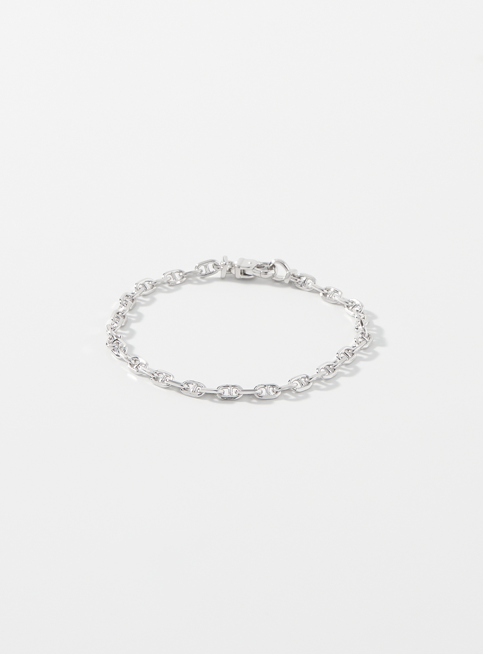 Tom Wood Cable Chain Bracelet In Silver