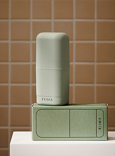 Refillable deodorant applicator