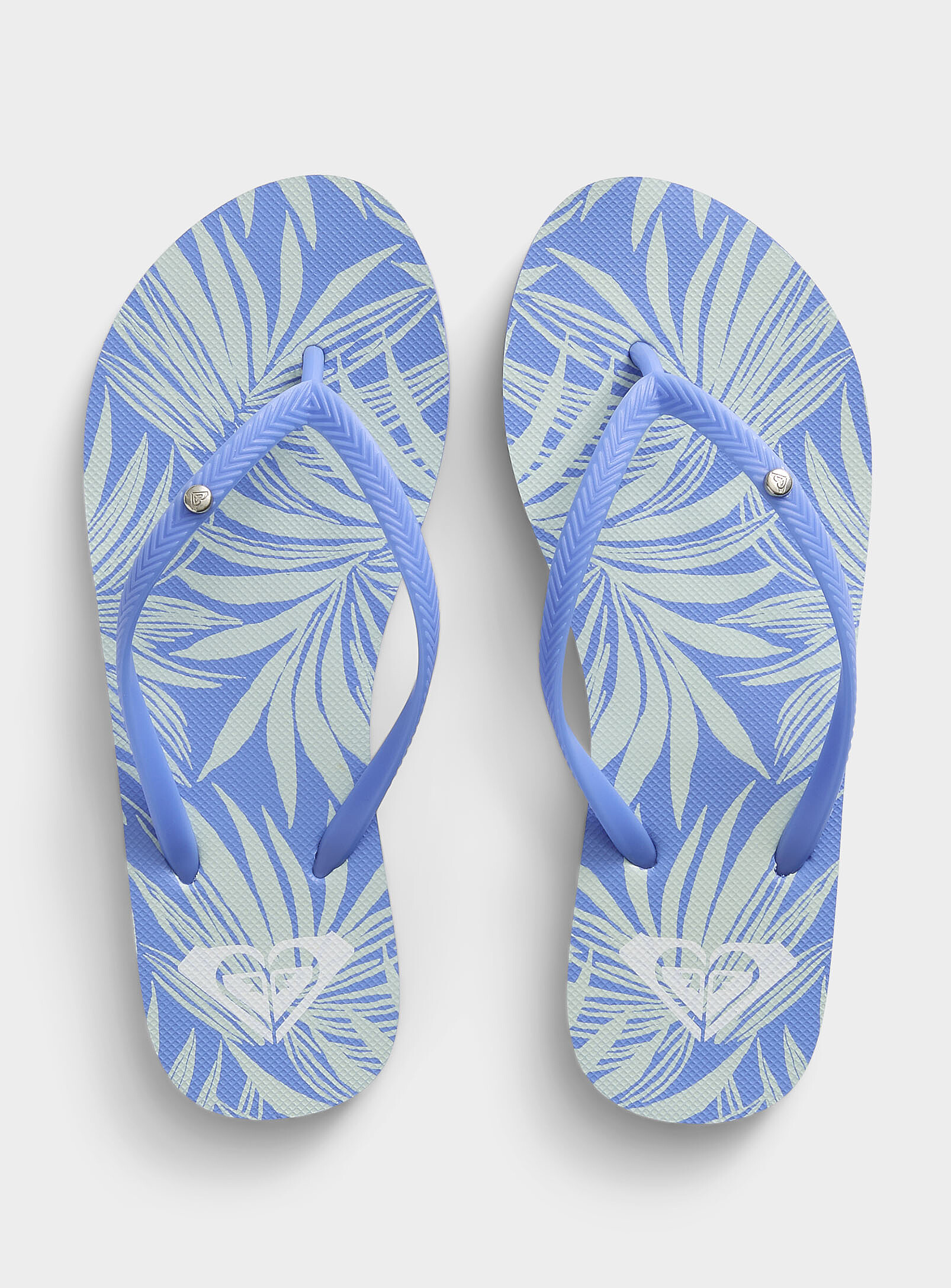 Roxy - Bermuda flip-flops Women (Women, Blue, 10)