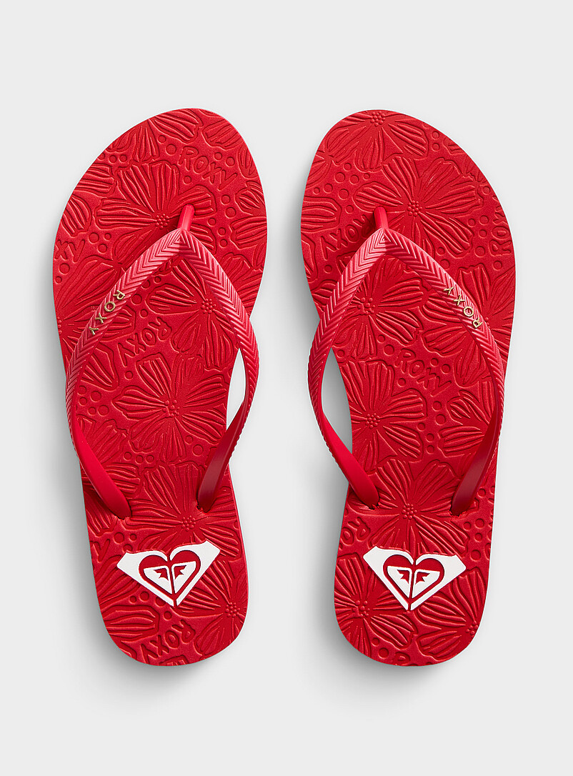 Antilles Ii Embossed Flip-Flops Women
