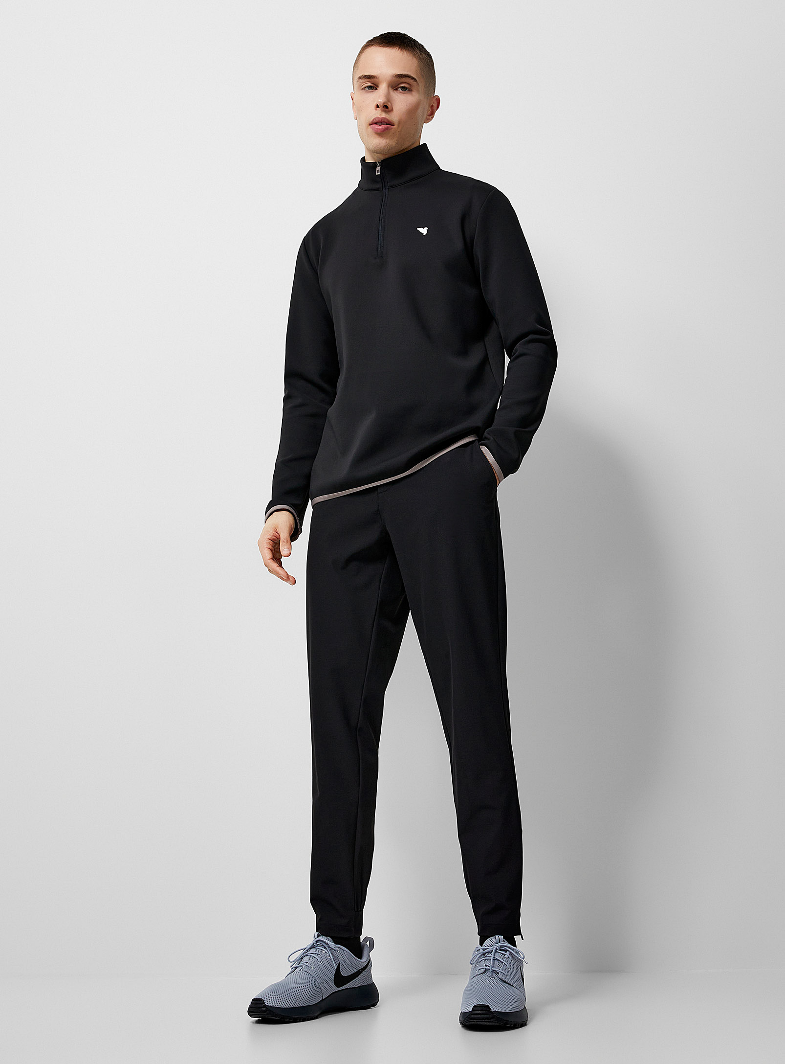 Macade Four-way Stretch Golf Jogger In Black