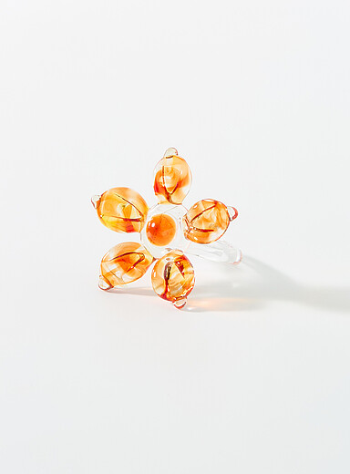 Suplais: La bague fleur Pimpollo Rouge pour femme
