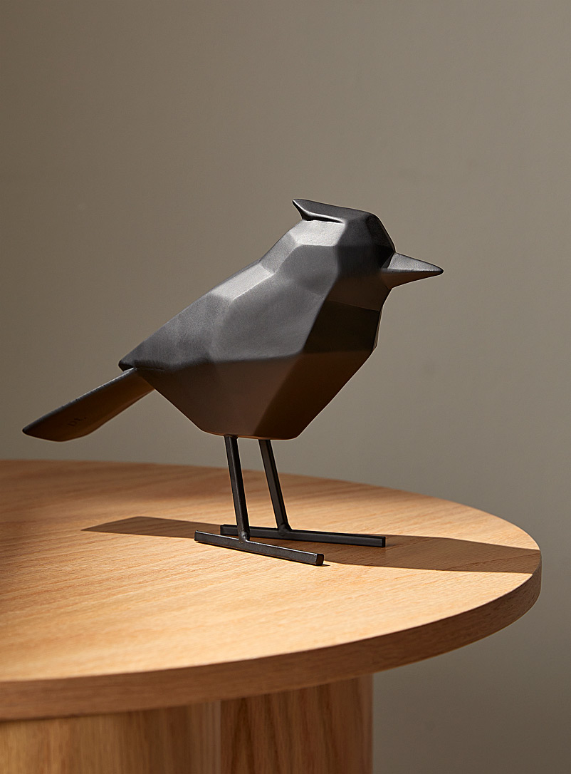 Simons Maison Black Sculptural bird