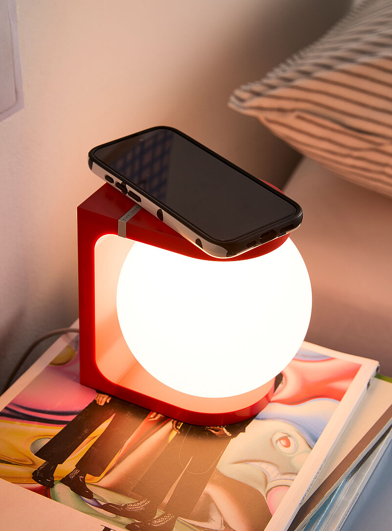 Simons Maison: La lampe de table ludique techno Rose