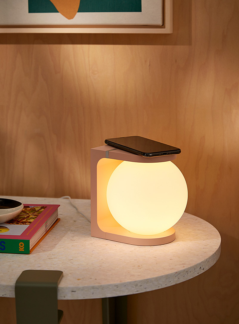 Simons Maison: La lampe de table ludique techno Rose