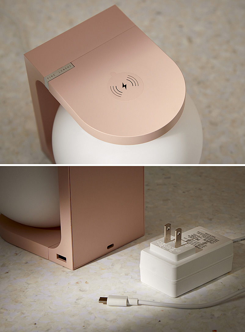 Simons Maison: La lampe de table ludique techno Rose