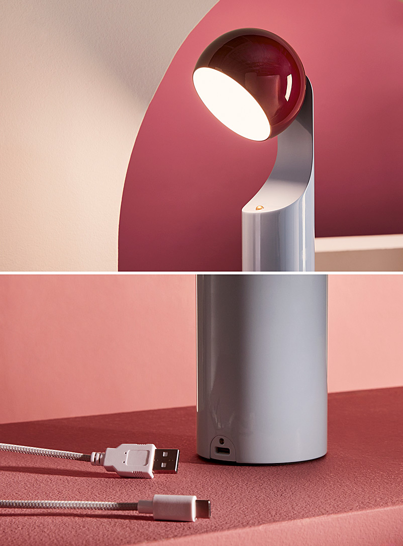 Simons Maison: La lampe portable articul&eacute;e g&eacute;o Lilas