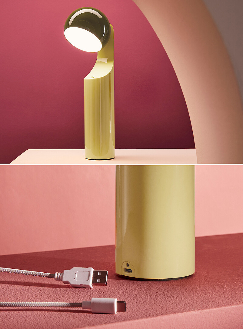 Simons Maison: La lampe portable articul&eacute;e g&eacute;o Lilas