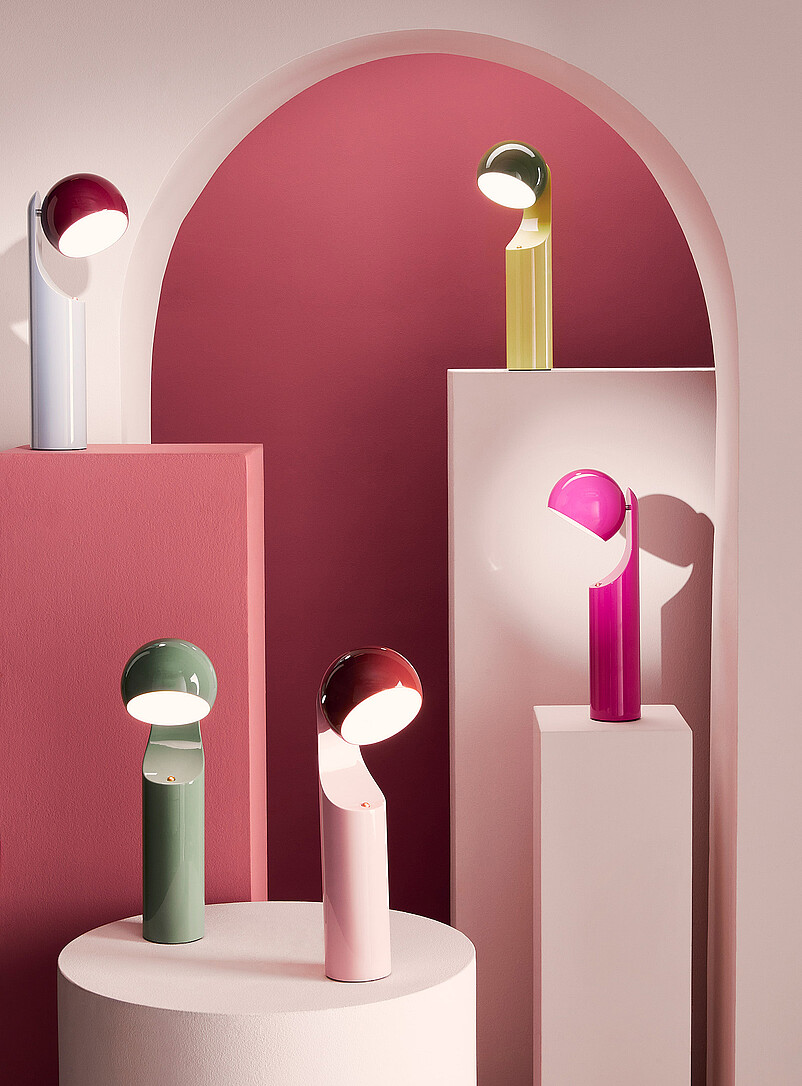 Simons Maison: La lampe portable articul&eacute;e g&eacute;o Lilas
