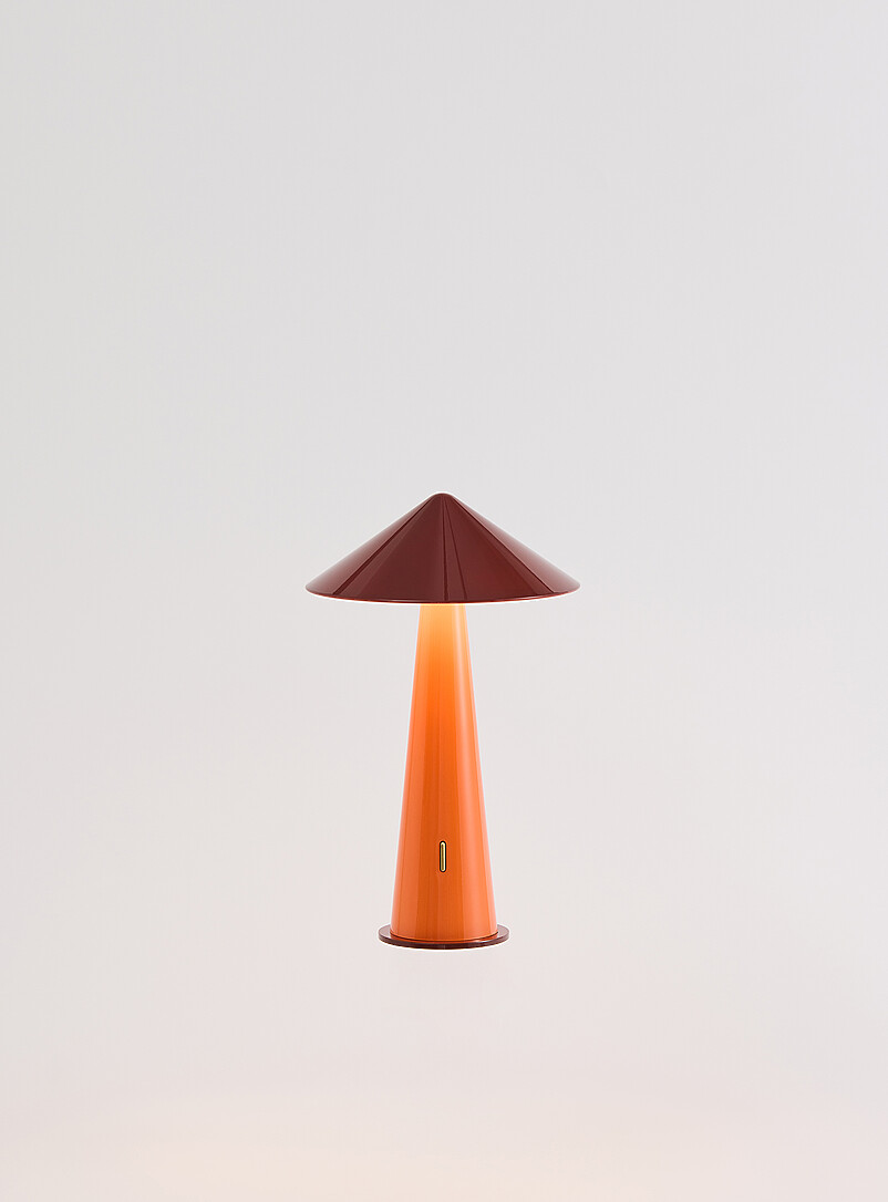 Simons Maison: La lampe portable DEL color&eacute;e Raisin - Pourpre fonc&eacute;