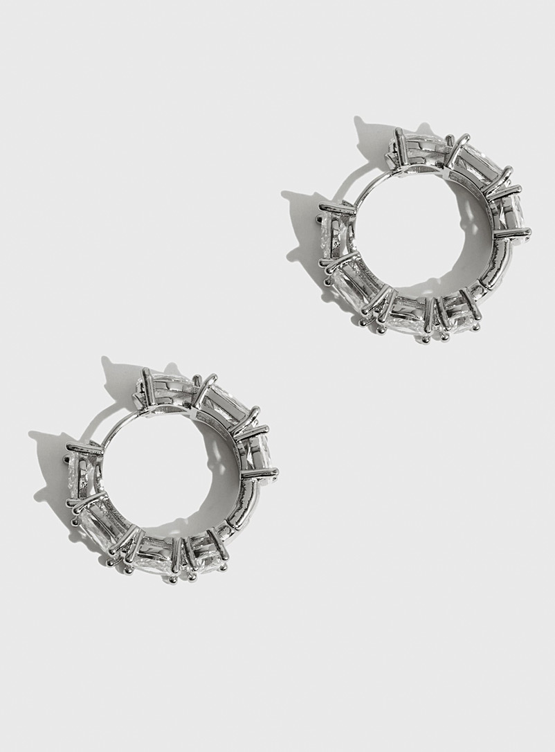 DRAE Silver Ophelie hoops for error