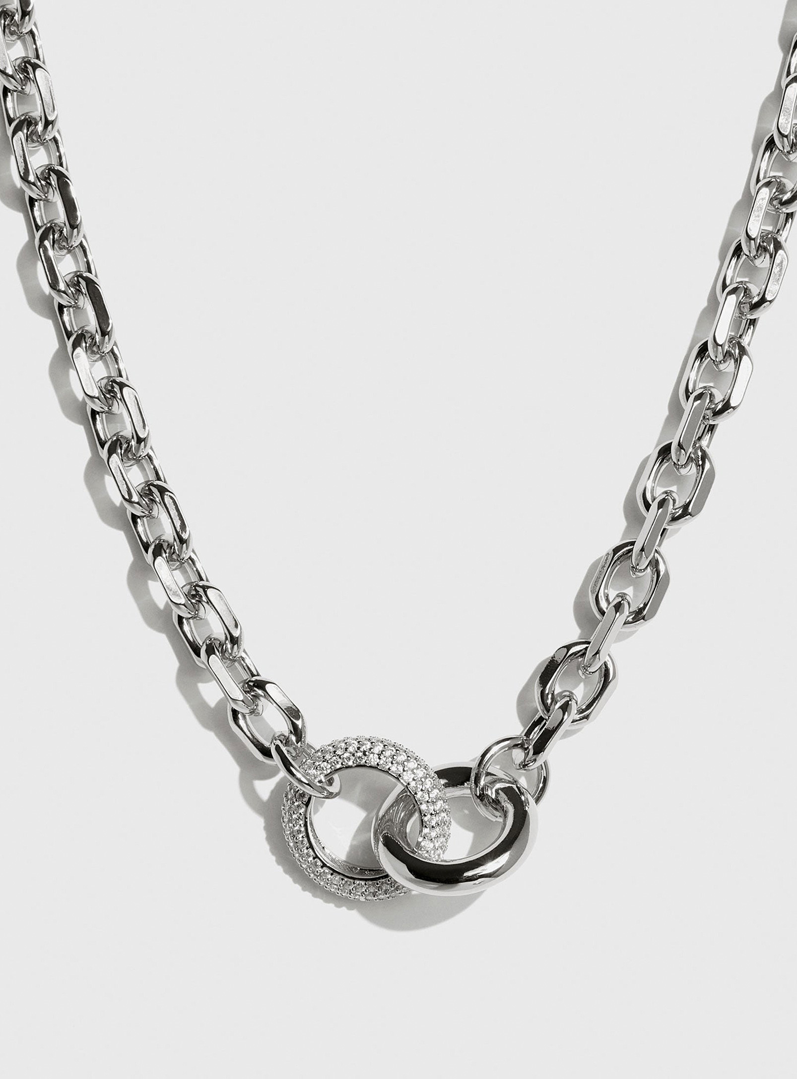 Drae 2gether Chain In Silver