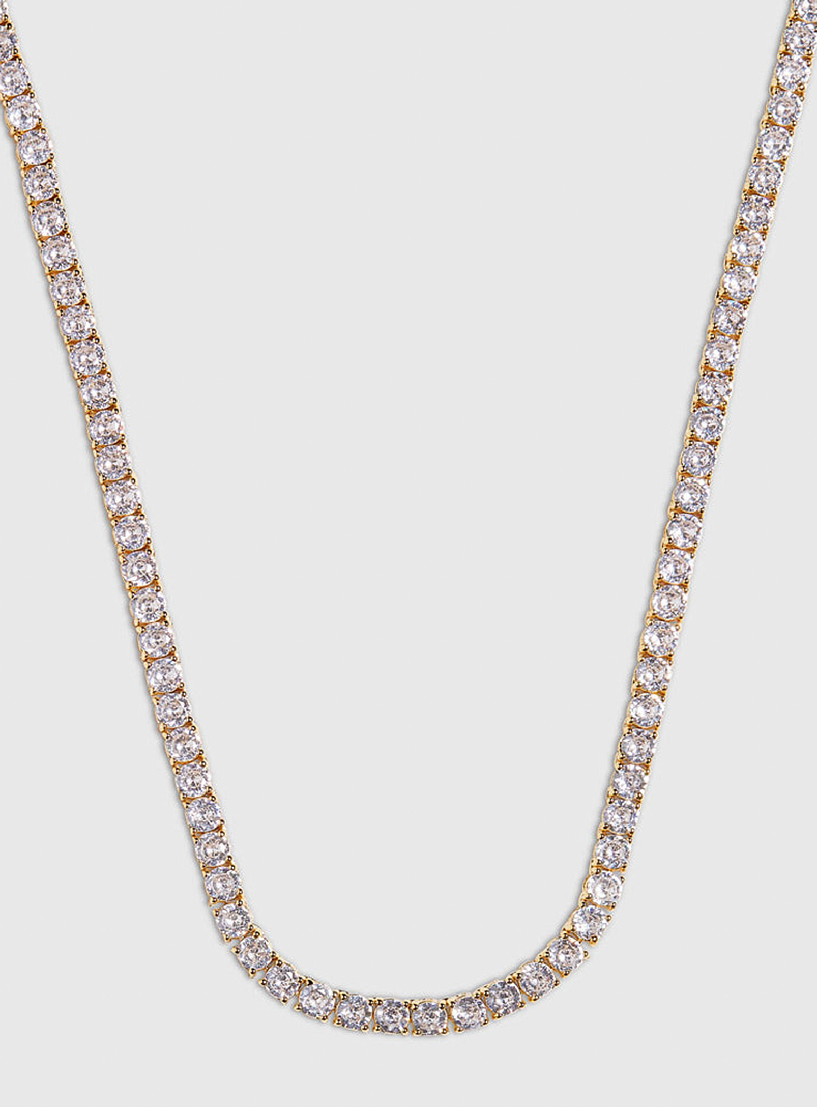 Drae Shimmering Crystals Choker In Assorted