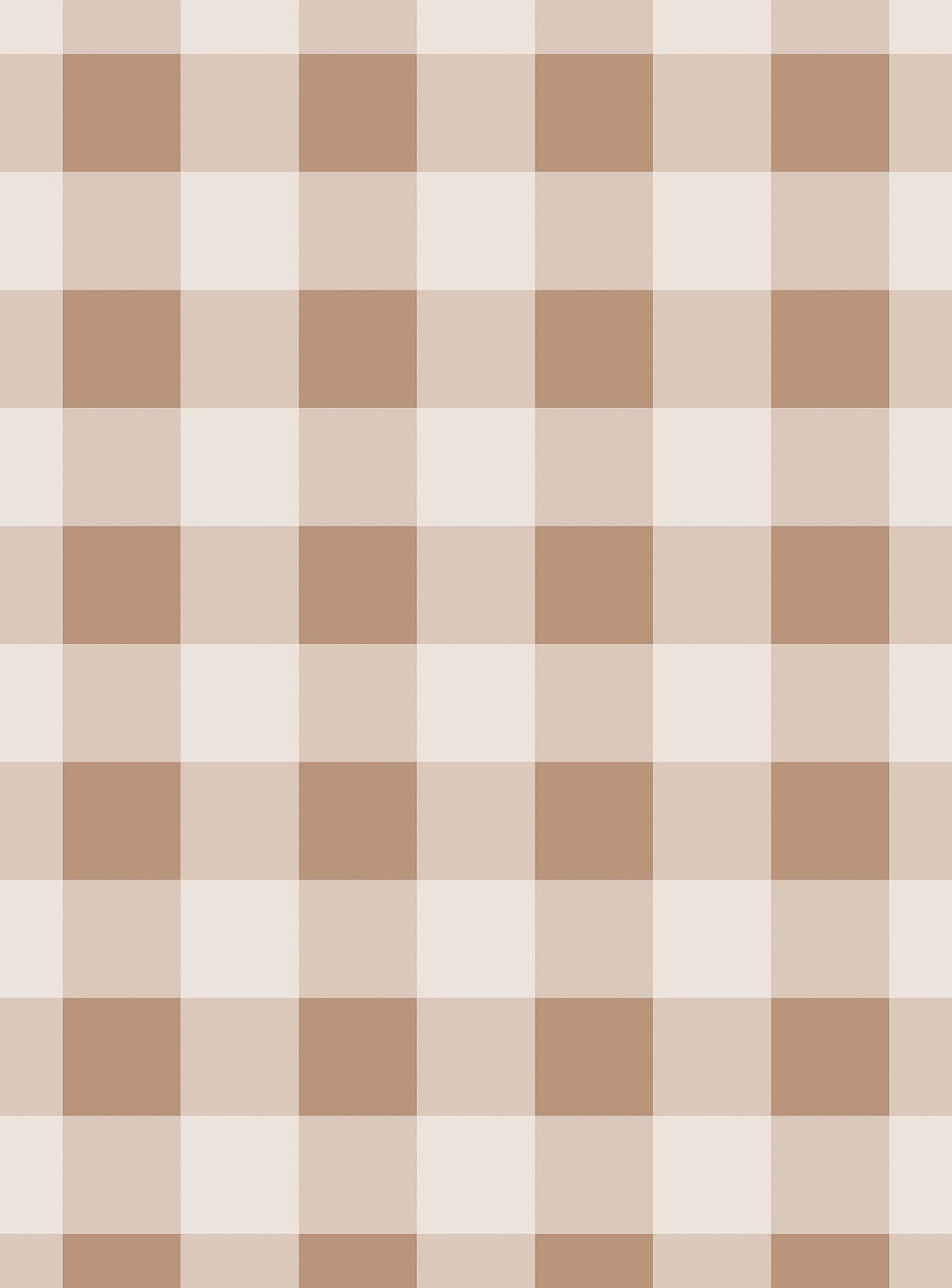 Station D Doubled Milan Checkered Wallpaper Strip See Available Sizes In Light Brown