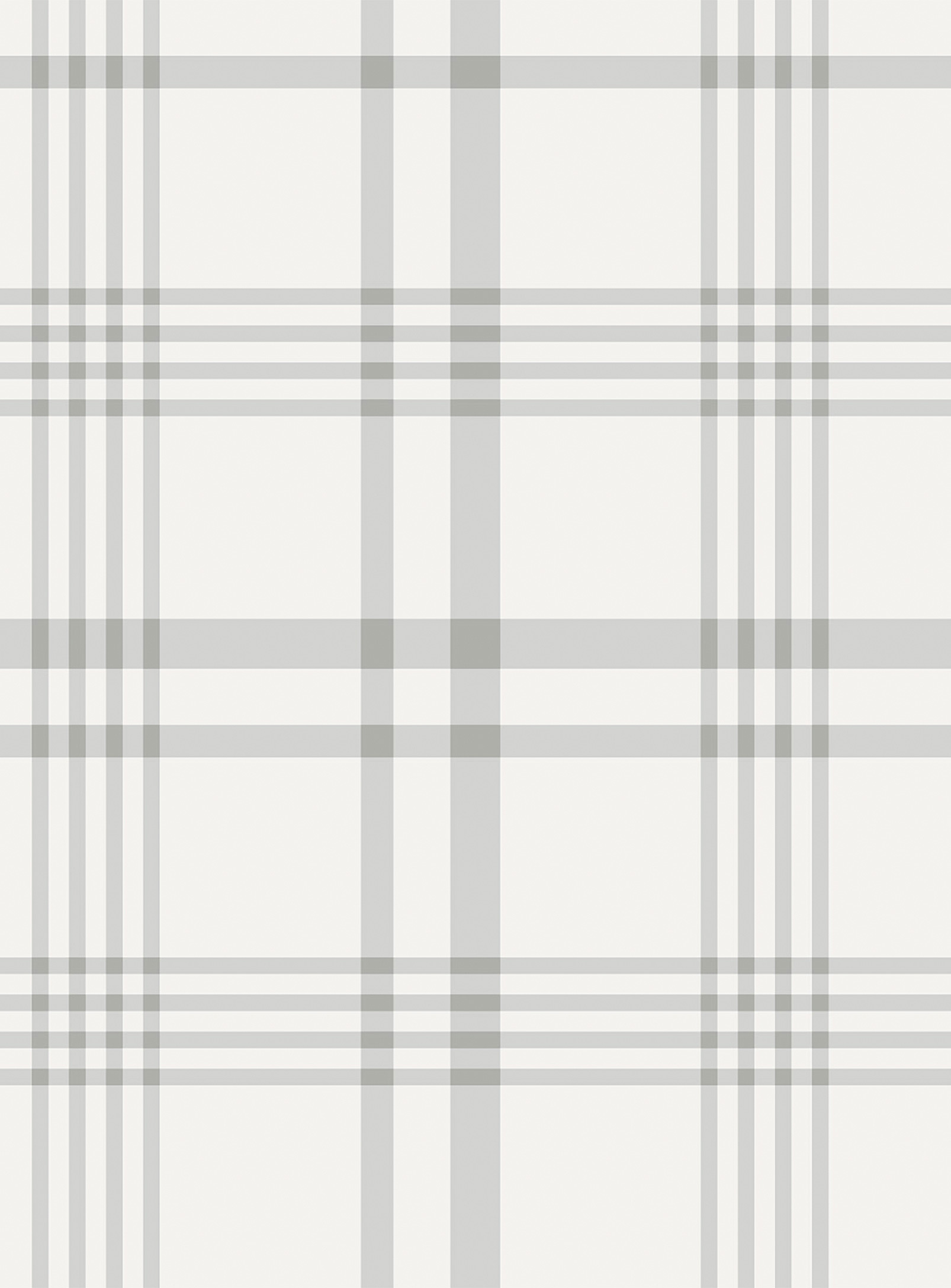 Station D Théodore Checkered Wallpaper Strip See Available Sizes In Light Grey