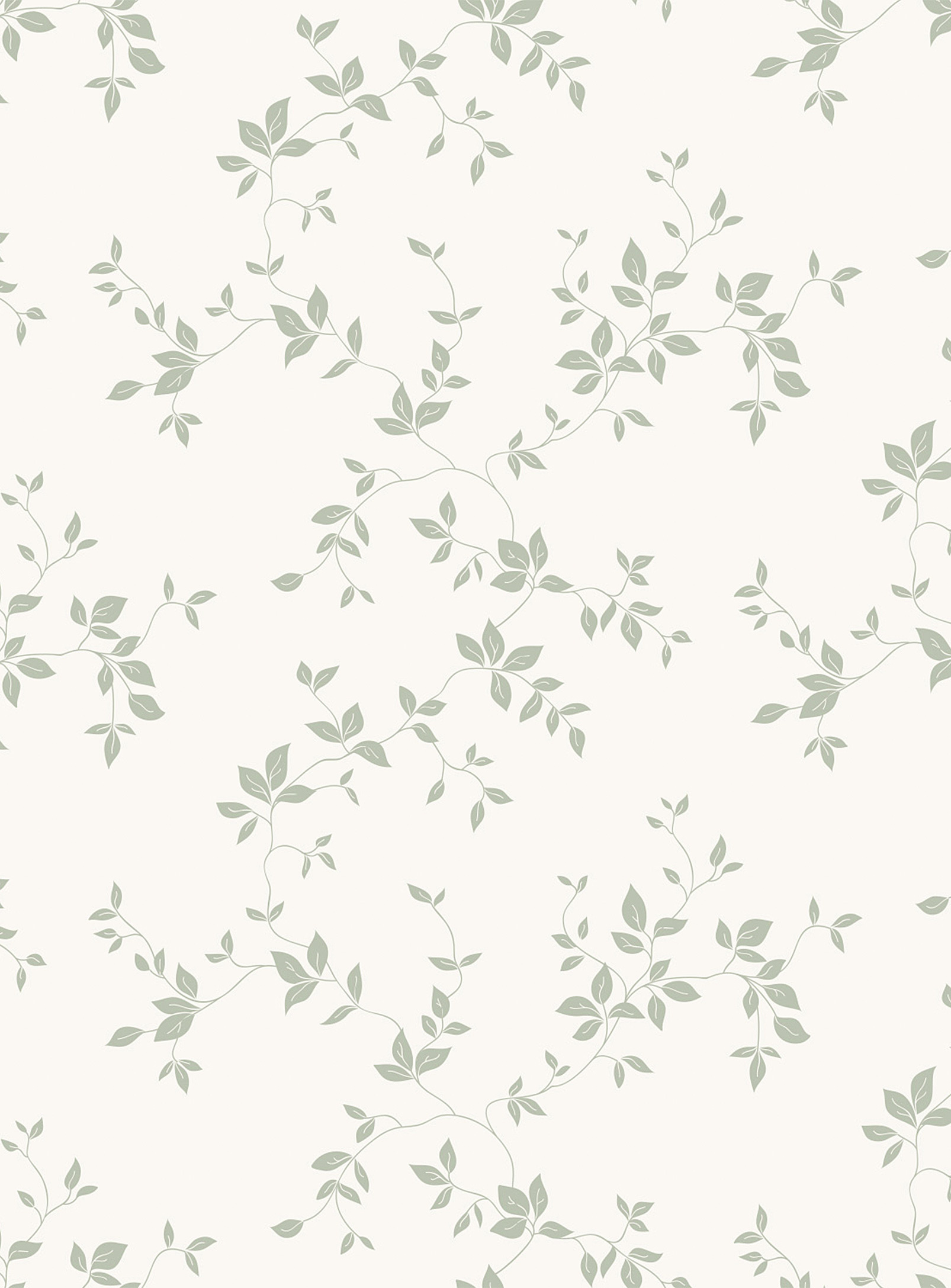 Station D Rosane Flowery Wallpaper Strip See Available Sizes In Khaki