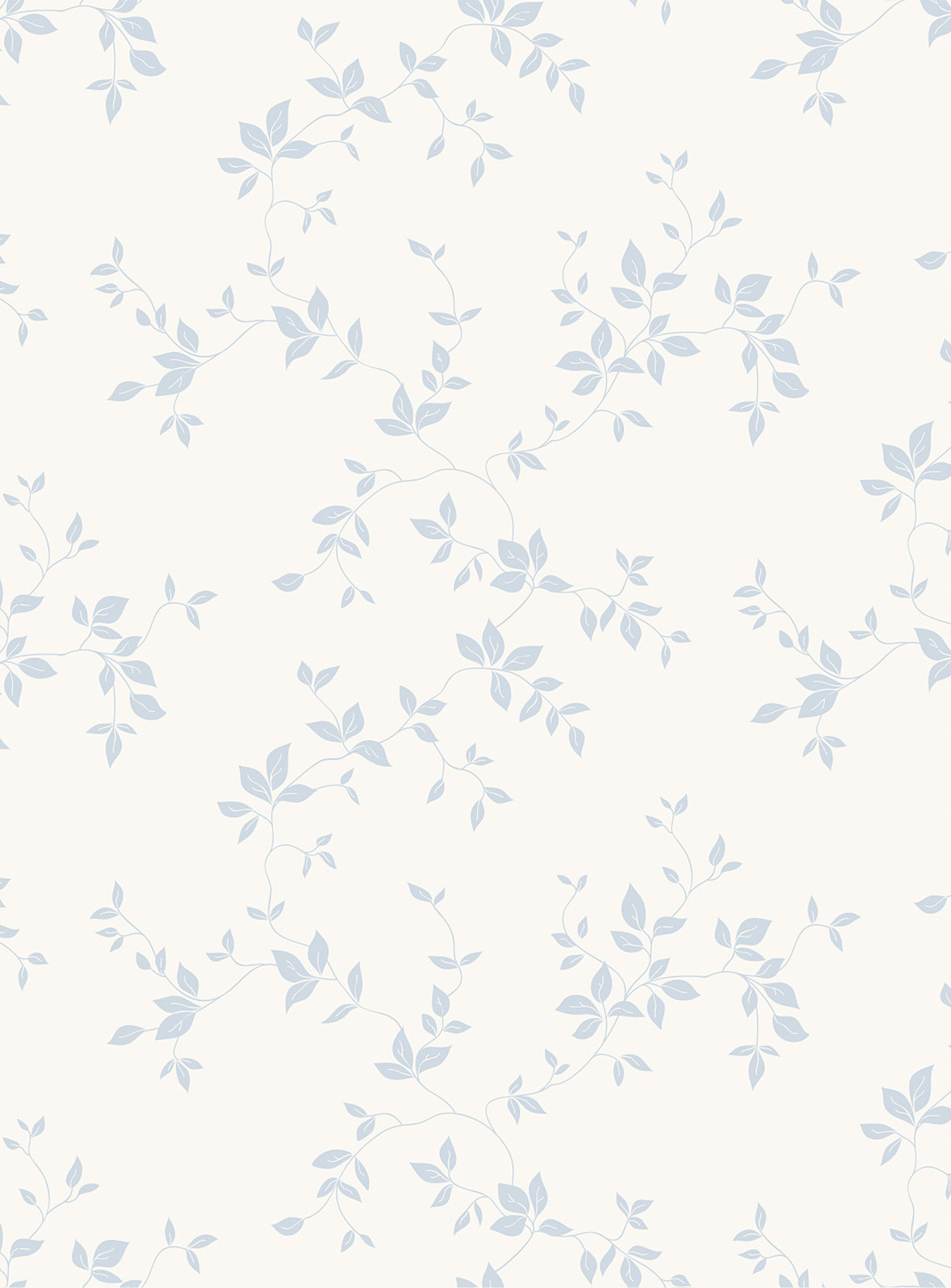 Station D Rosane Flowery Wallpaper Strip See Available Sizes In Baby Blue