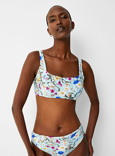 Simons: La bralette cercl&eacute;e encolure carr&eacute;e Assorti pour femme