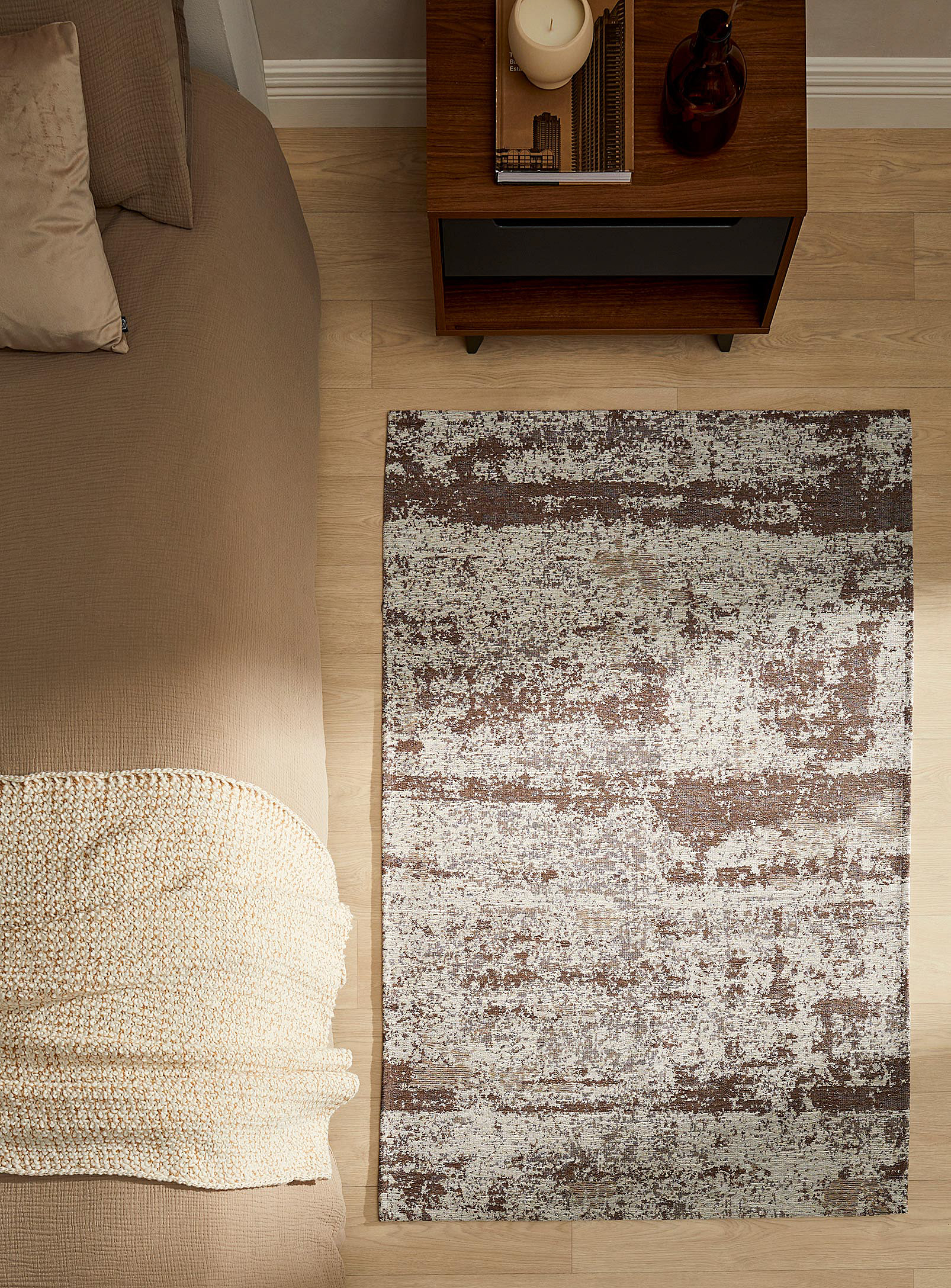 Simons Maison - Variegated neutrals washable rug See available sizes