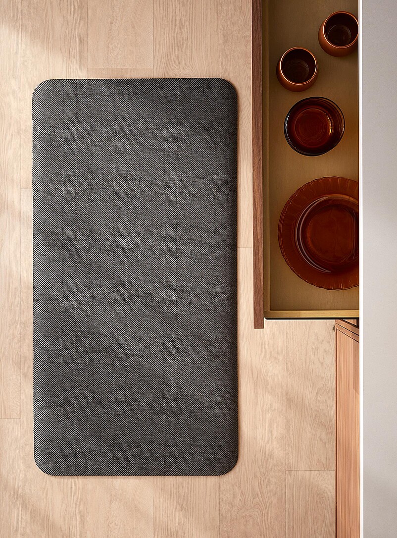 Chevron comfort foam mat 50 x 100 cm product image (primary)