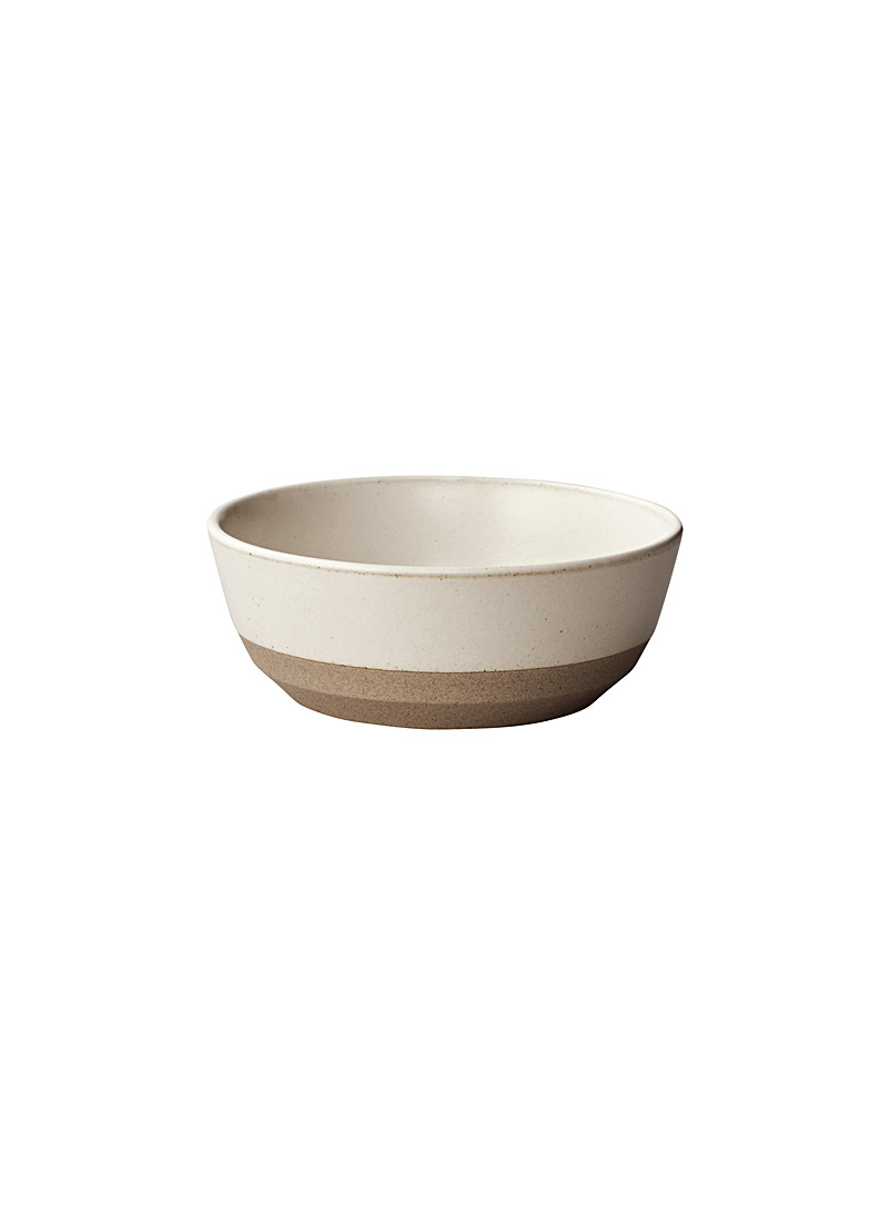 KINTO White Two-tone small porcelain bowls Set of 3