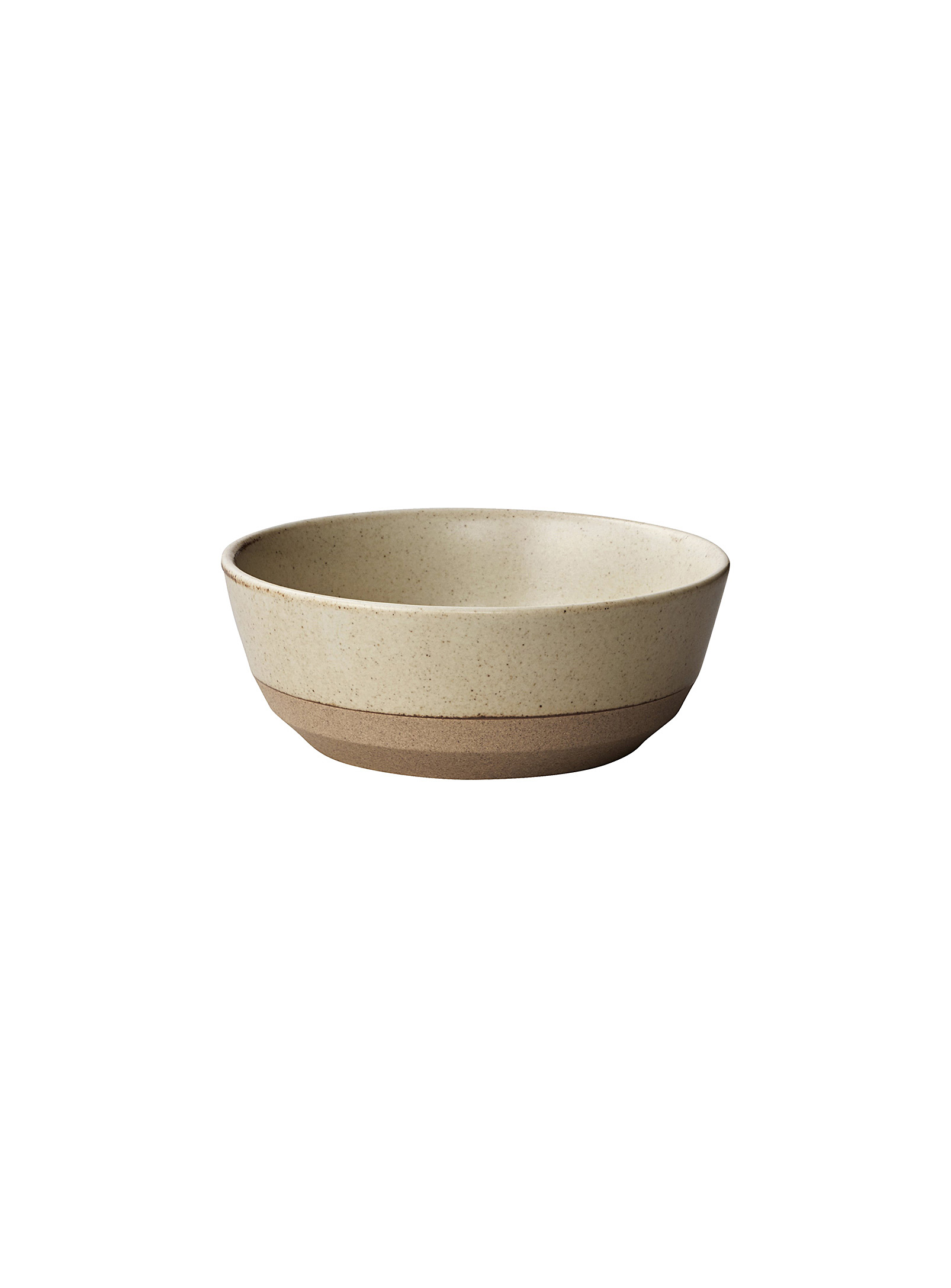 Kinto Two-tone Small Porcelain Bowls Set Of 3 In Neutral