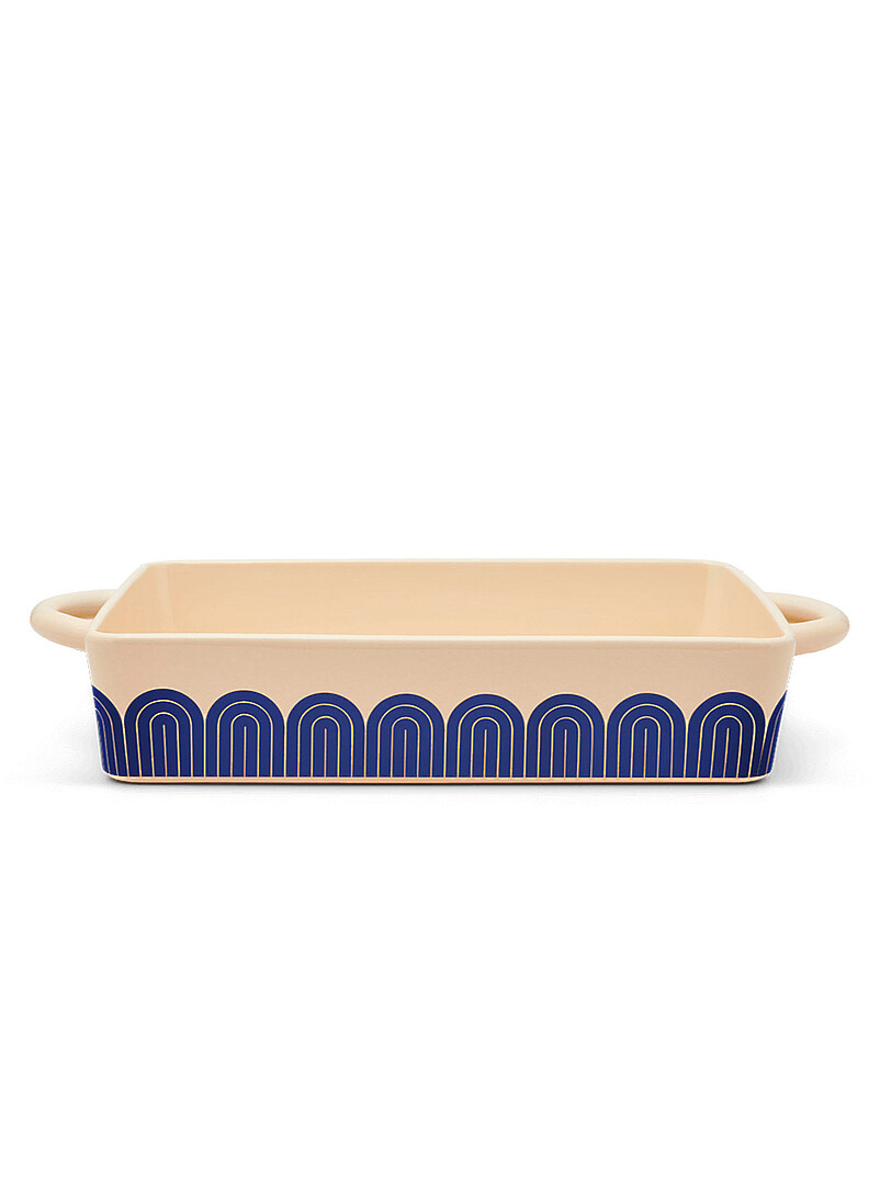 Hot Dish Rectangular Patterned Casserole Dish 23.5 X 33 Cm