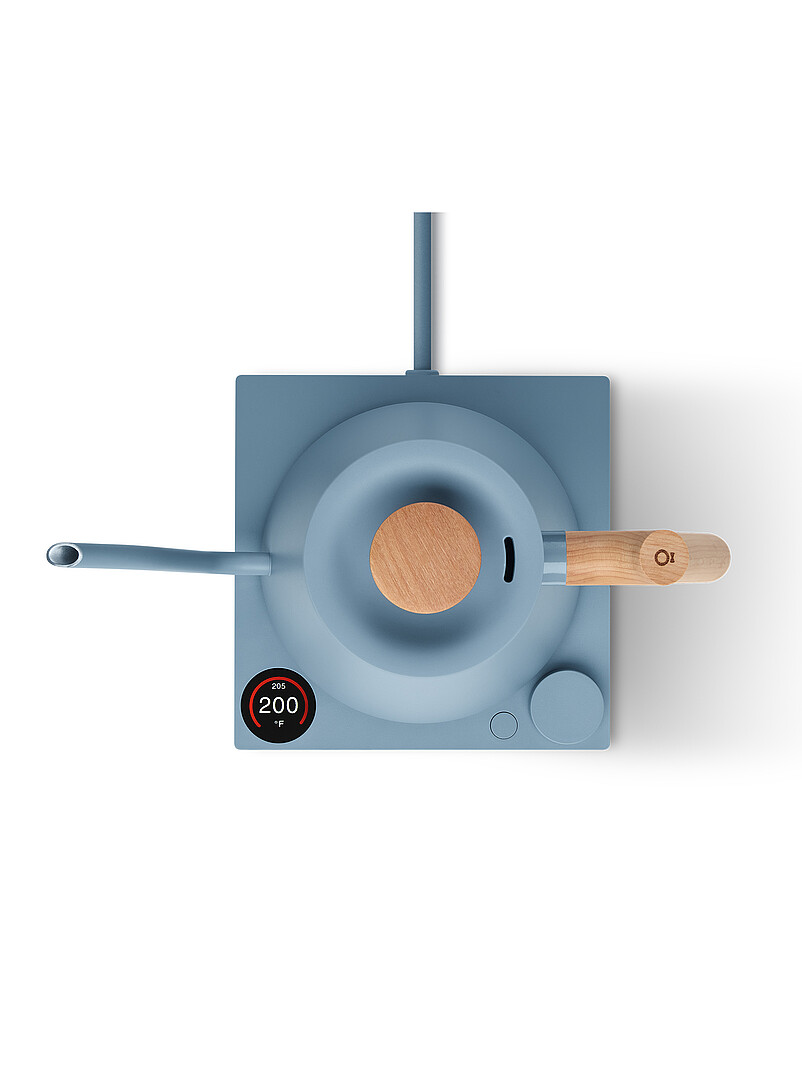 Stagg EKG Pro wooden handle electric kettle product image 3