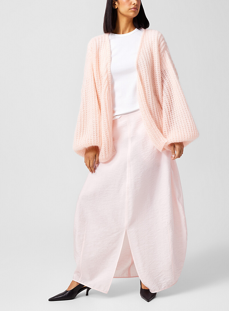 La jupe ballon crêpe de soie | Toteme | | Simons