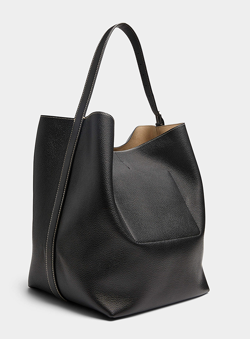 Belted leather tote bag | Toteme | Women's Designer and Luxury