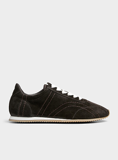 Le sneaker su&egrave;de souple Flex Femme