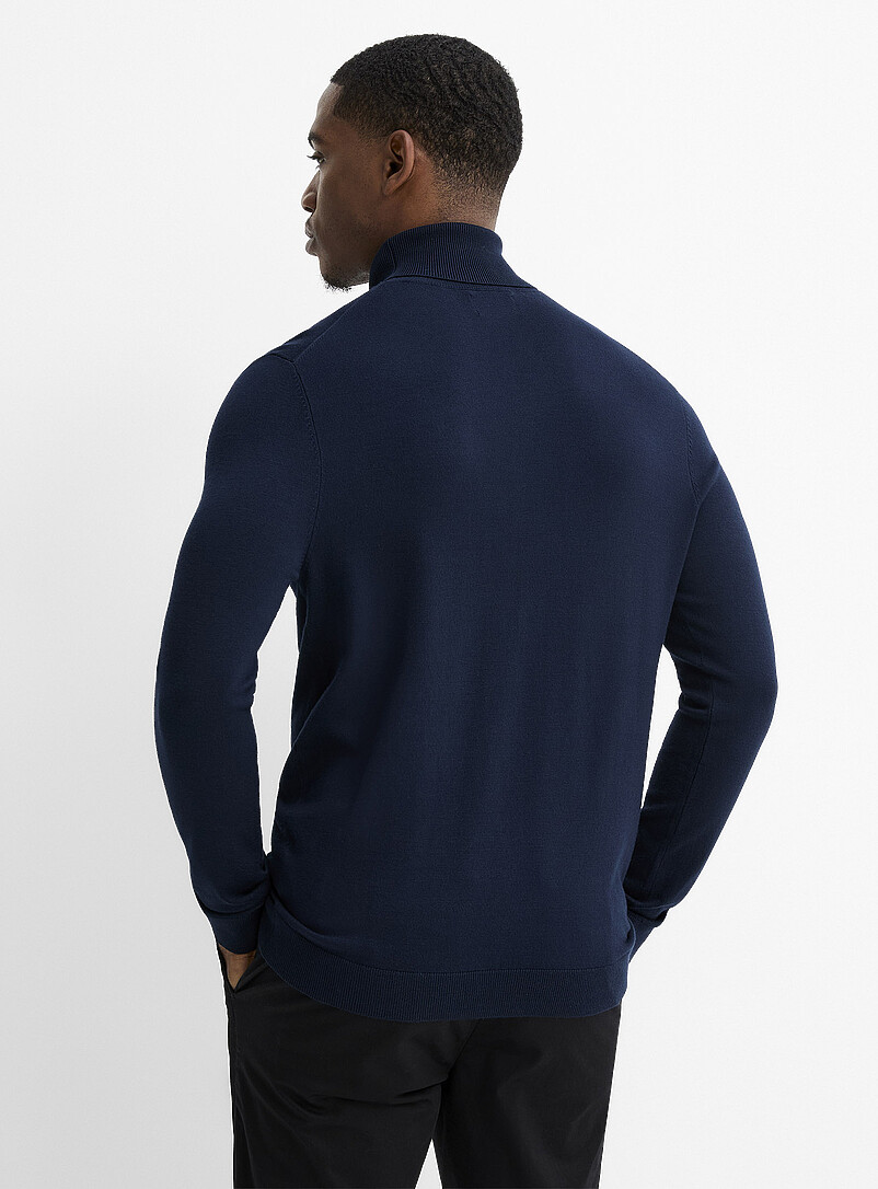 最終価格 EX. CASHMERE SILK TURTLE KNIT Silky knit turtleneck | Le 31 | Men's Sweaters & Cardigans | Simons