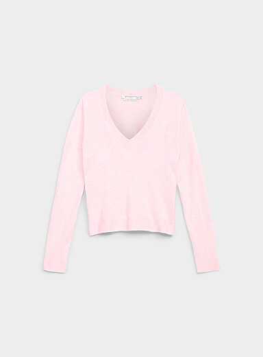 Fluid V-neck sweater