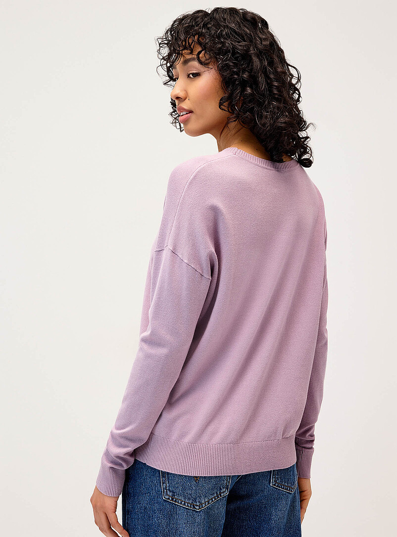 Loose crew-neck sweater product image 2
