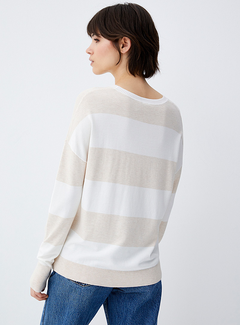 Wide-stripe sweater product image 2