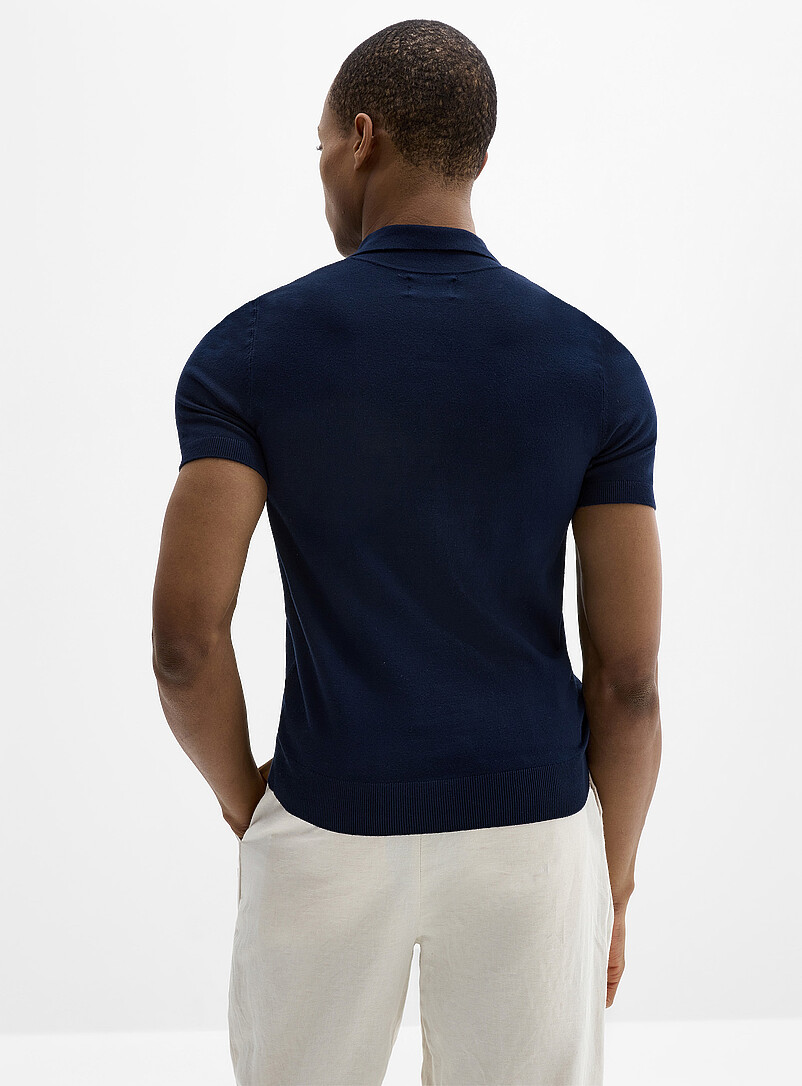 Silky knit polo product image 2