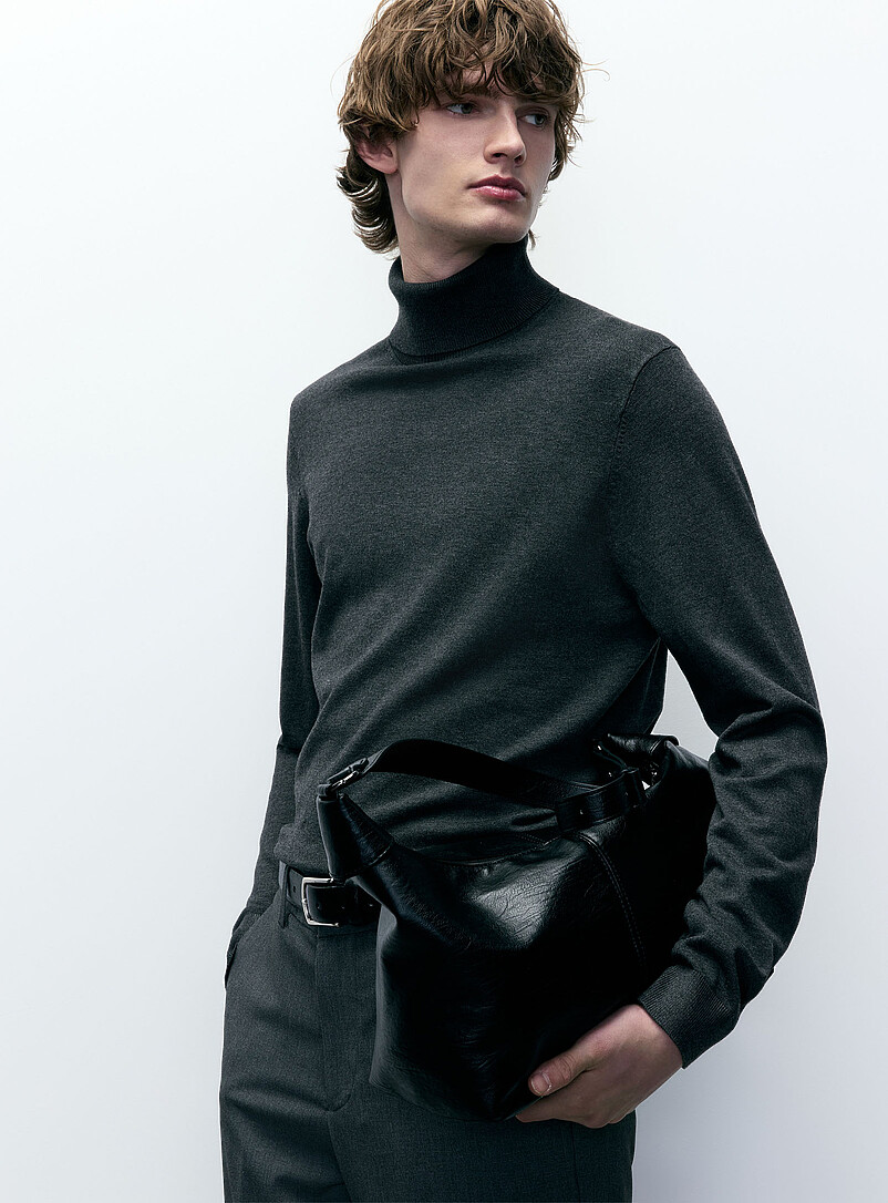 Silky Knit Turtleneck