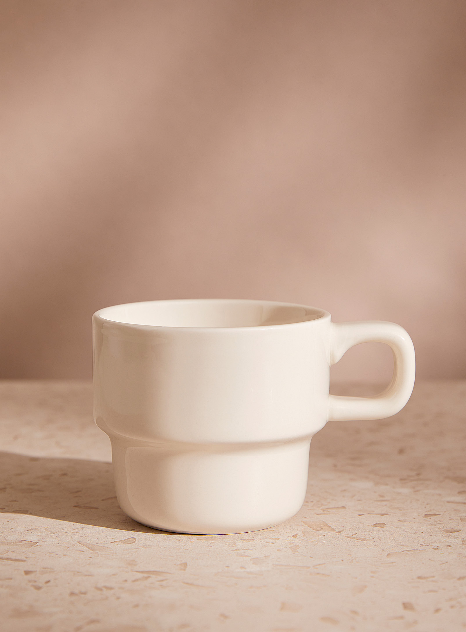 Simons Maison Porcelain Retro Small Mug In White