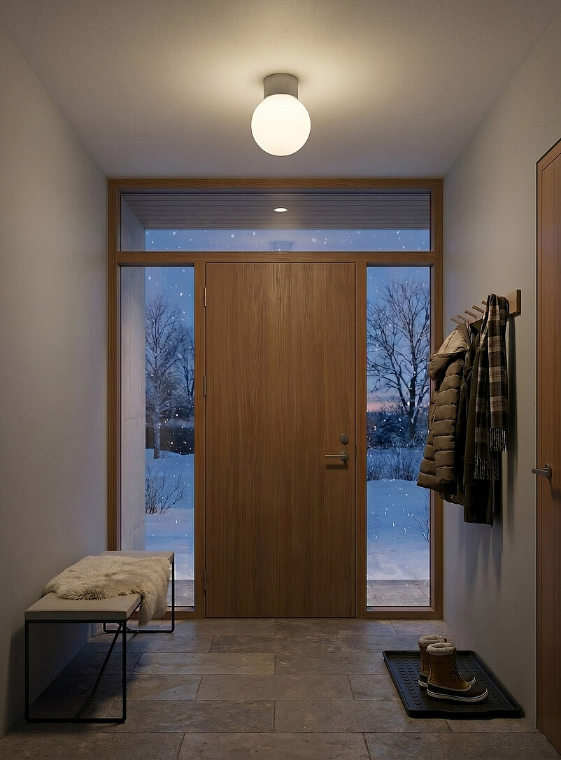 Alto Iv Spherical Ceiling Fixture Indoor And Outdoor