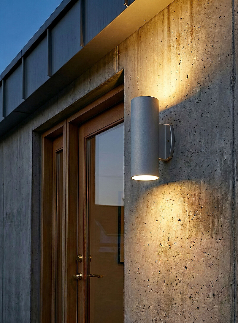 Evolution two-way cylindrical wall sconce Indoor and outdoor product image 2