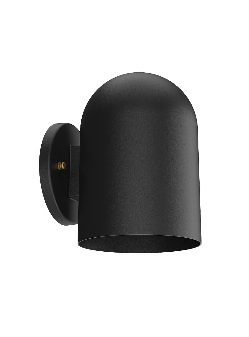 Evolution short cylindrical wall sconce Indoor and outdoor product image 3