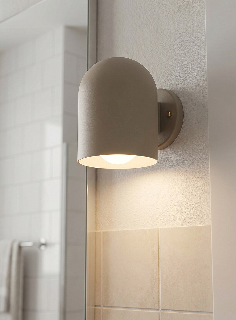 Evolution short cylindrical wall sconce Indoor and outdoor product image (primary)