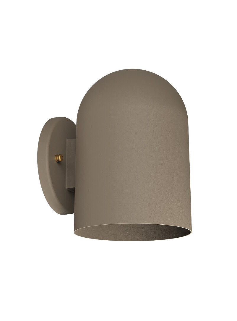 Evolution short cylindrical wall sconce Indoor and outdoor product image 3