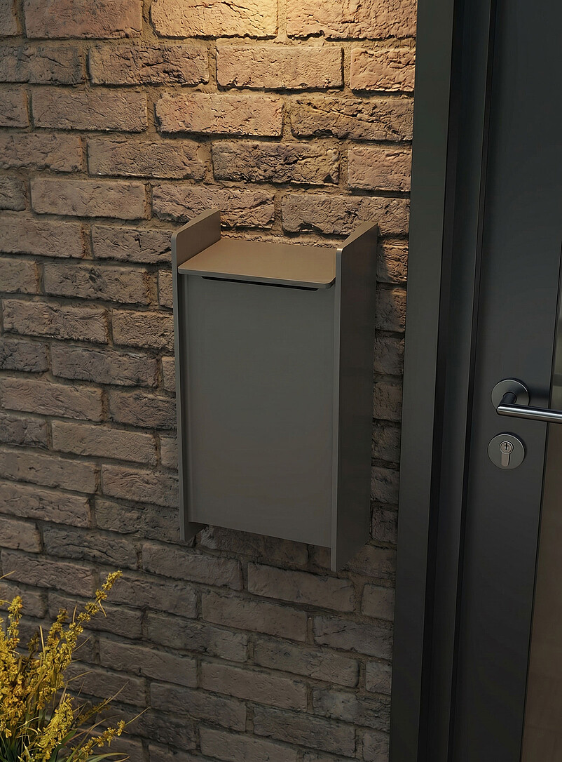 Cast vertical mailbox product image 2