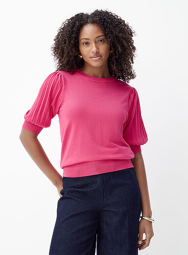 Tee Shirt Femme Manches Longues Coton Biologique Marine KHARITEE