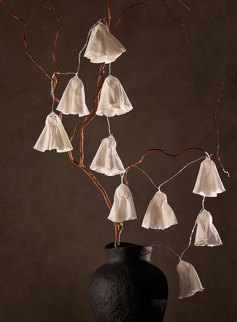 Small ghosts light-up garland Halloween Collection product image 2