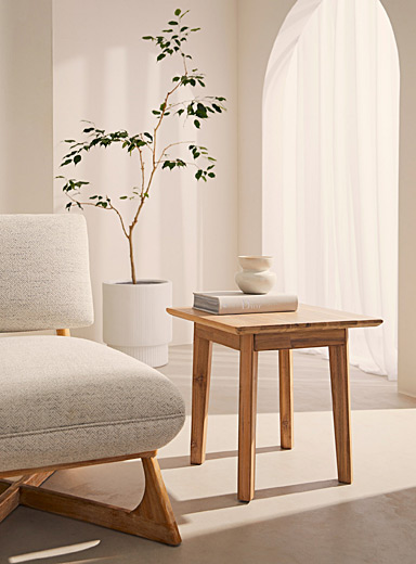 Simons Maison Assorted Acacia wood side table
